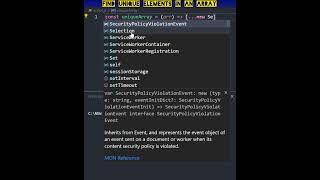 Find Unique Elements in an Array 🔍 | Quick Coding Tip #Shorts #theroxycoder