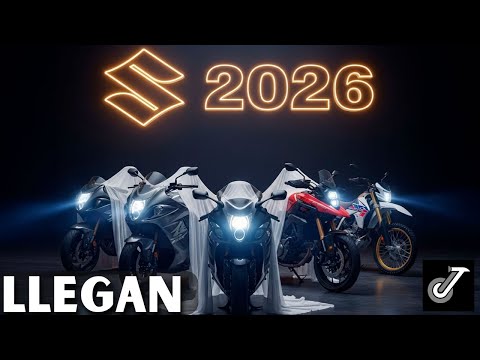 🏍️New 2026 SUZUKI motorcycles! The 13 new motorcycles arriving