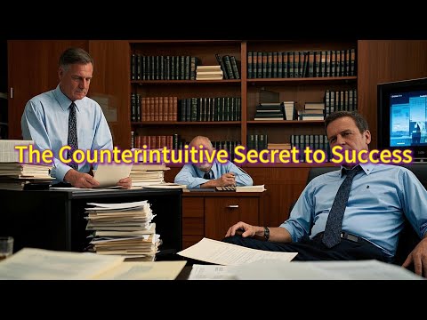The Counterintuitive Secret to Success #wisdom #success #mindset