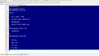 Pointers In C - Problems