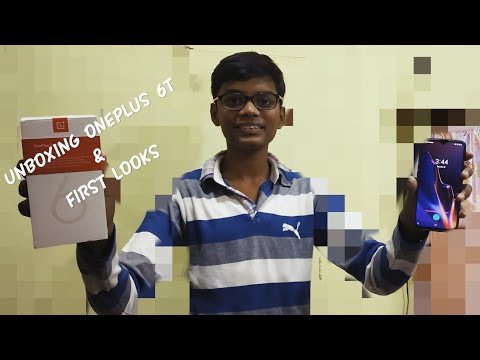 OnePlus 6t Unboxing & First looks !!!!! || Best Mobile For "ME" || By Techno India Animesh
