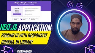 MY NEXT.JS APPLICATION PRICING UI USE CHAKRA UI FRAMEWORK