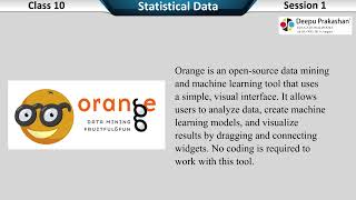 Chapter-4 Unit-4 Session-1.10 Orange Data Mining Tools