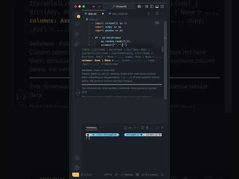 Streamlit Day 4: dataframe or else