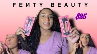 NEW Fenty Beauty  Lined + Luminized set & Glow ‘N Xtra lip set review 