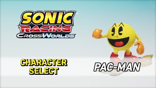 PAC-MAN: Character Select - Sonic Racing CrossWorlds OST