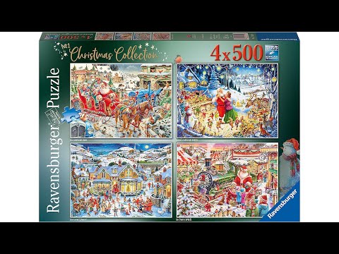 Christmas Collection no. 2 - Part 1 (Ravensburger 17557) #christmas #puzzle