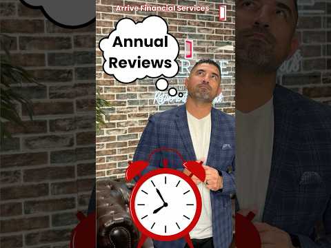 Schedule Your Annual Reviews  #arrivefinancial  #retirementaccount #annualreview
