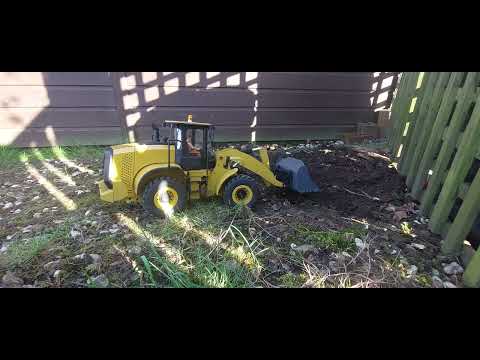 Cat 950 Loading Shovel with Beier Usm sound unit .. testing my rusty driving skills