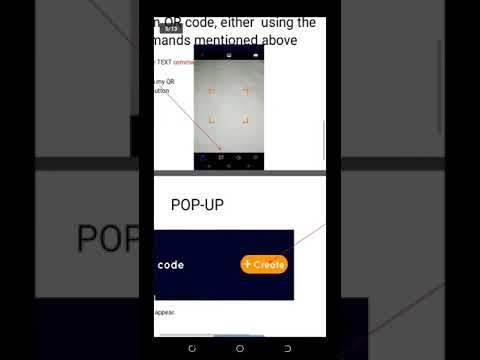 HOW TO USE QR OR BARCODE AS CHATTING PLATFORM