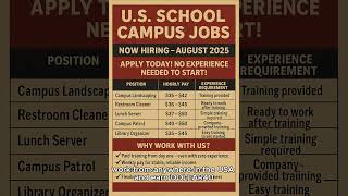 ✅ Top USA Job Offers 2025 | Hiring in USA | Remote & Office Jobs Available. #usajobs #usaemployment
