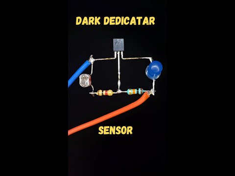 Lighting the Night Dark-to-Light LDR Photoresistor Craft#TechDIY#PhotoresistorCraft