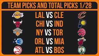 NBA Picks Today 1/28/26 NBA Picks and Predictions NBA Bets Today