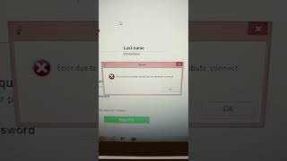 Python database error module(has no attribute connect)