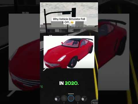 Why Vehicle Simulator Fell Off..  #roblox #nostalgia