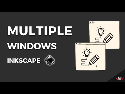 How to use multiple windows in Inkscape | Inkscape Short Tutorials