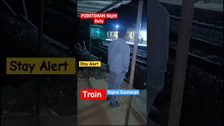 Group D Pointsman Night Duty #shorts #railwayjob #trainsafety #railwaygroupd #railwaylife