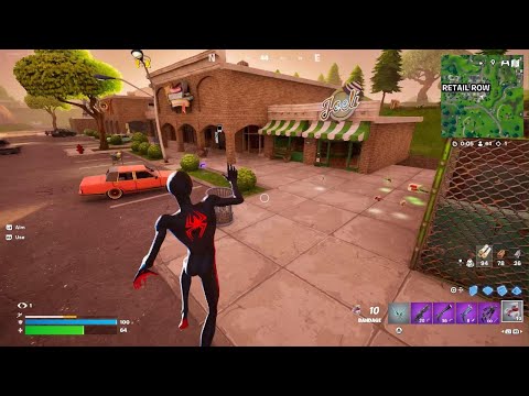 Playing Fortnite