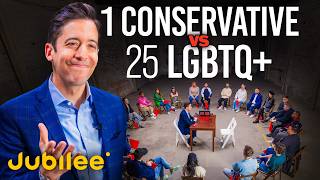 1 Conservative vs 25 LGBTQ+ Activists (feat. Michael Knowles) | Surrounded