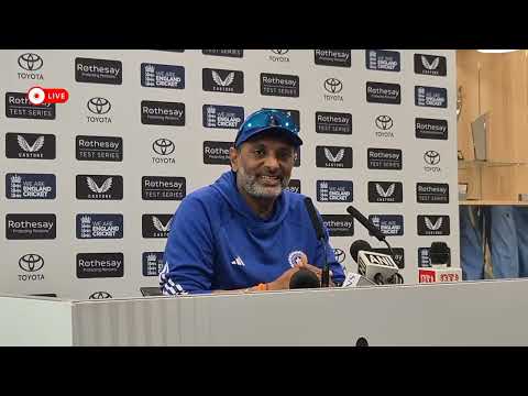 🔴Live.Press Conference India Coach