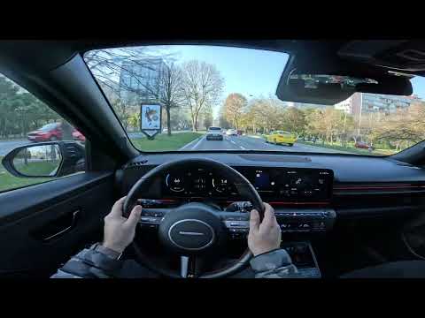 2024 Hyundai Kona 1.6 T-GDI 198 HP 4x4 N-Line POV Test Drive