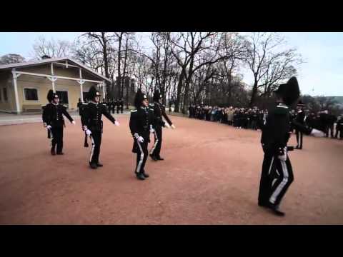 changing of the guards, oslo, norway