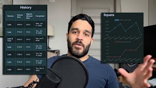A demo of my workout tracking web app