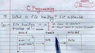 C File Handling | What is FILE? Full Explanation | Learn Coding 