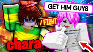 The MOST TOXIC Player's I've HUMBLED With UPDATED CHARA.. | Jump Showdown