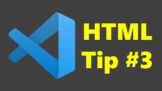 Visual Studio Code - HTML Tag with class - HTML Hack #3