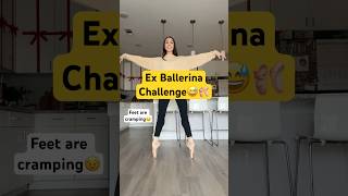 Ballet never leaves you …even after I quit 😂 #ballet #ballerina #exdancer