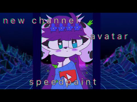 NEW CHANNEL AVATAR - SPEEDPAINT (old)