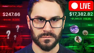 LIVE Trading Memecoins & Crypto Market Updates with the Chat