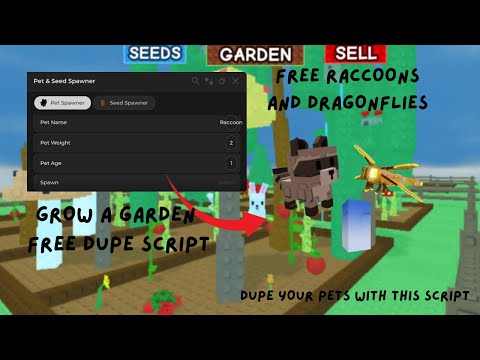 (DUPE PETS) Best Free Grow a Garden Script | STEAL FRUITS | DUPE | KEYLESS
