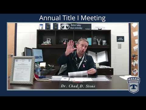 Annual Title I Meeting