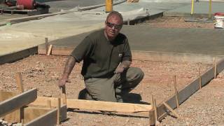 Concrete Forms - Forming Concrete with Wood Forms