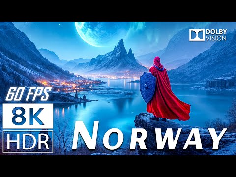 🇳🇴✨ EXPLORE NORWAY | 8K HDR DOLBY VISION – The Jewel of Scandinavia (60 FPS)