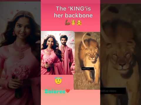 the queen is always safe because 💝the king 👑is her backbone 💪😇❤️