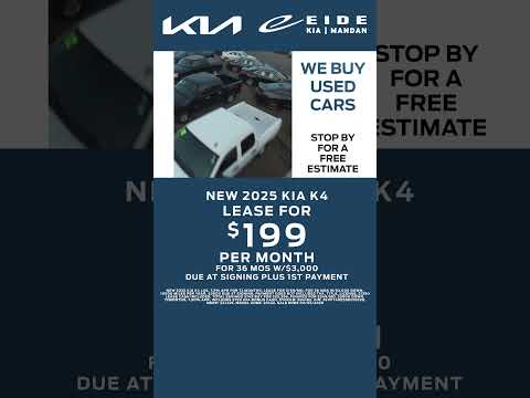 2025 Kia K4 LXS | Eide Kia Mandan | Mandan, ND | Kia North Dakota | Kia Minot