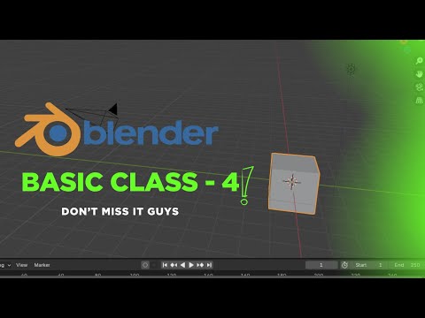 Blender basic classes part - 4 | blender tutroial | VFX&CGI | @AvulaVenkatasaiyadav