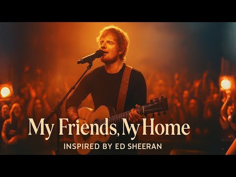 My Friends, My Home – Emotional Friendship Song | Inspired by Ed Sheeran ( Lyric Video)2025