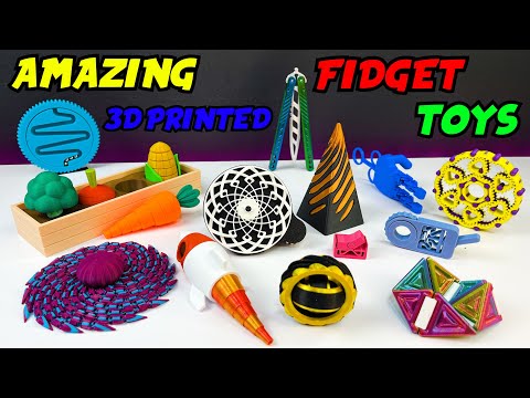 Amazing 3D Printed Fidget Toys