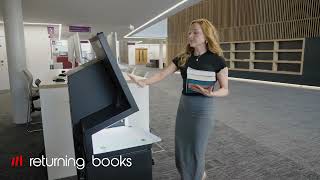 Borrowing & Returning with selfCheck 1000 at the University of Manchester