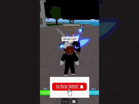 This kitsune guy gave me a fruit in bloxfruits #roblox #bloxfruits #shortsfeed