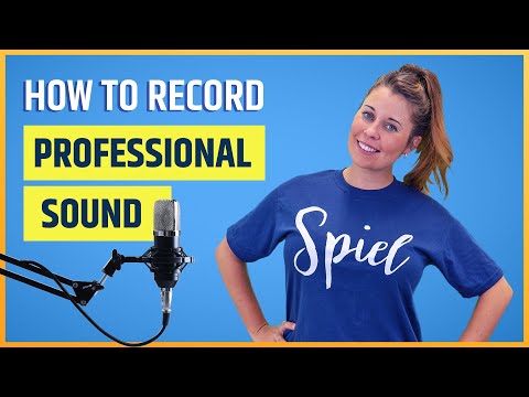 How To Record Professional Quality Sound For Your Videos (4 Killer Tips!)