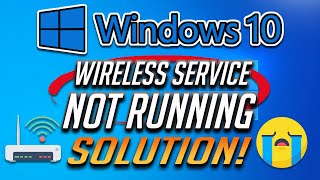 Fix "The Windows Wireless Service is Not Running On This Computer" Error On Windows 10/8/7 [2026]