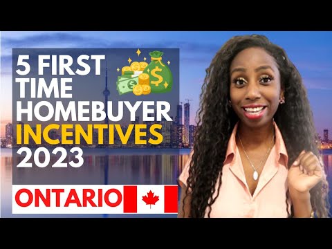 FIRST TIME HOMEBUYER INCENTIVES & REBATES IN ONTARIO CANADA 2023