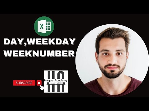 "DAY, WEEKDAY, WEEKNUM Functions in Excel | Learn Date Calculations!"