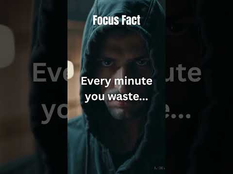 Every minute you waste... Is someone else getting ahead.