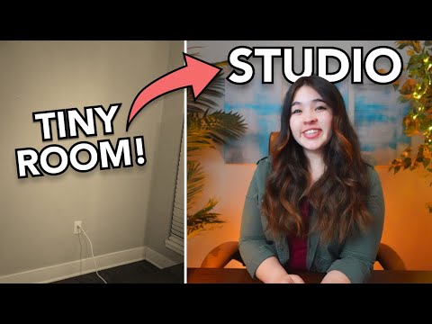 How to set up a YouTube studio (with less than $500!)